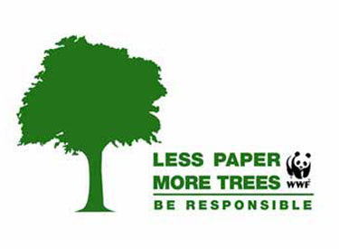 WWF meer bomen minder papier opslaan.nl